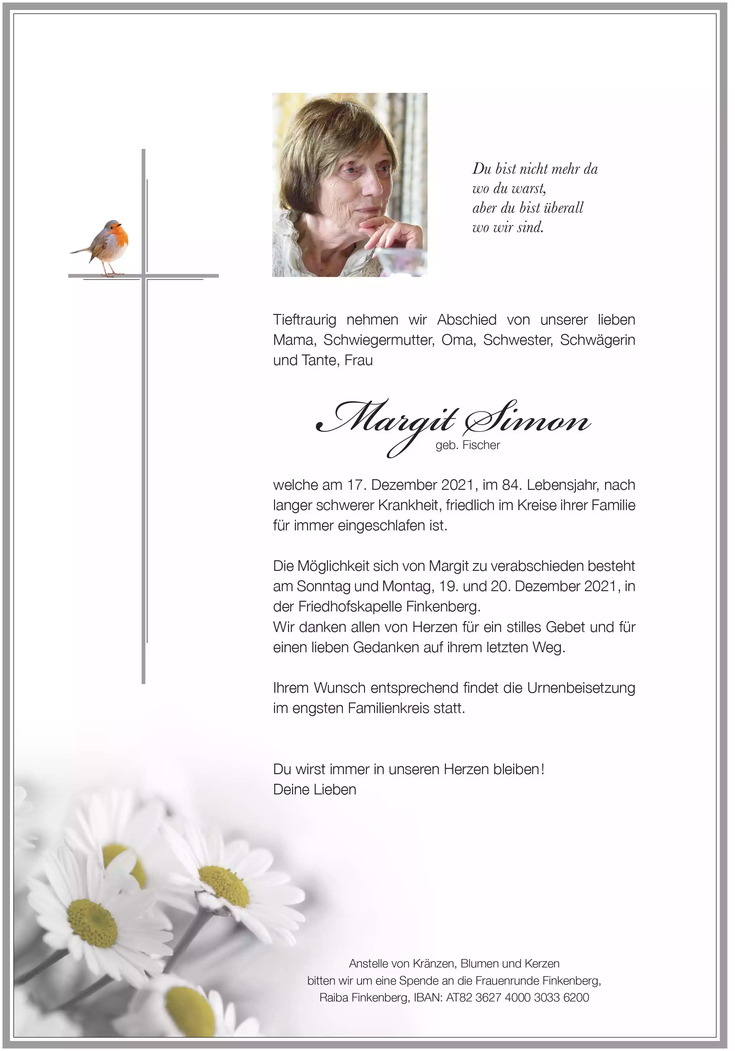 Parte von Margit Simon